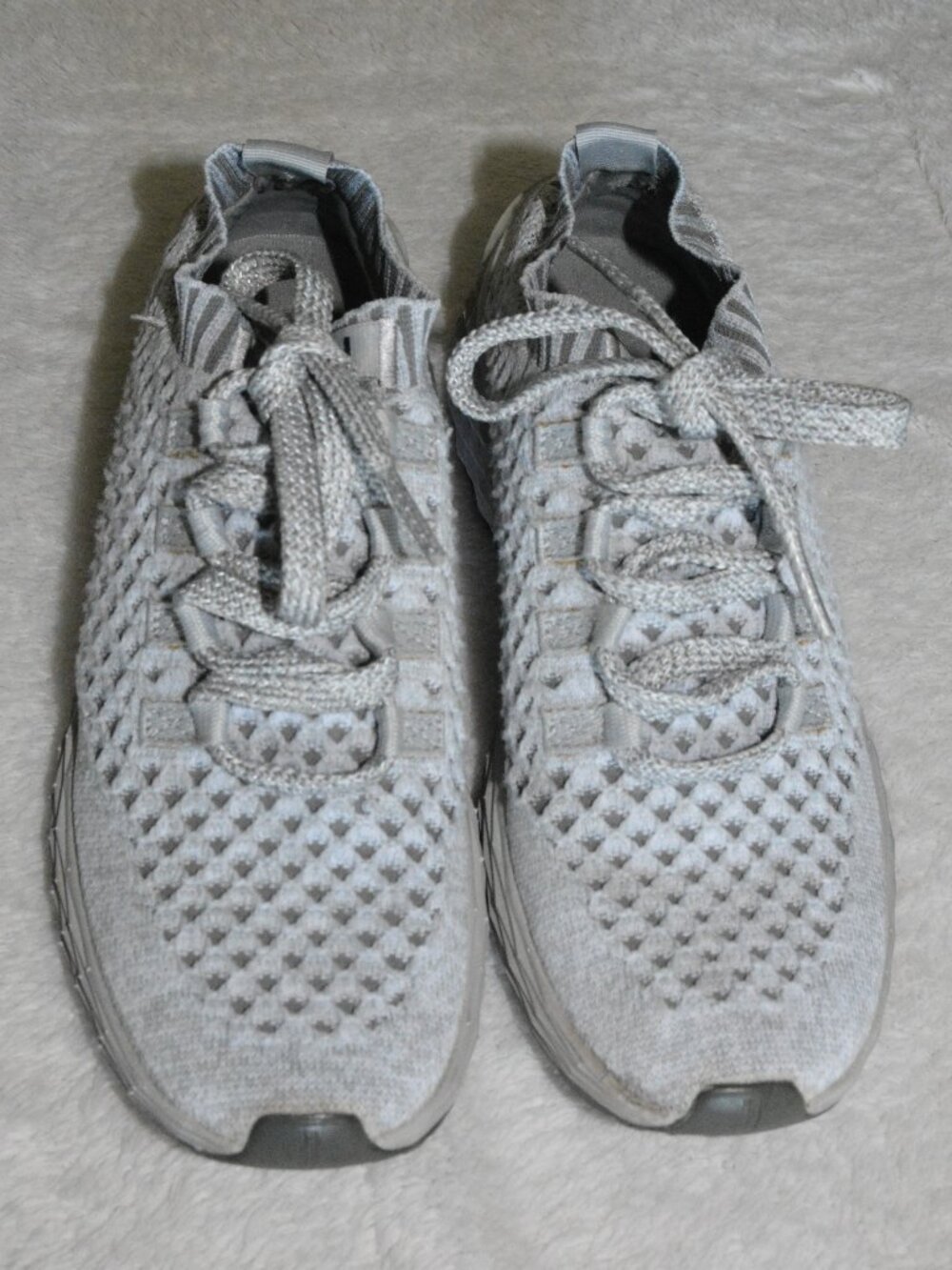 Nobull All day knit trainers in light gray Unisex Women's size 7/Men's 5.5